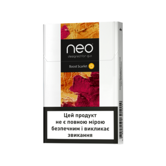Glo Neostiks Sigara – Boost Scarlet