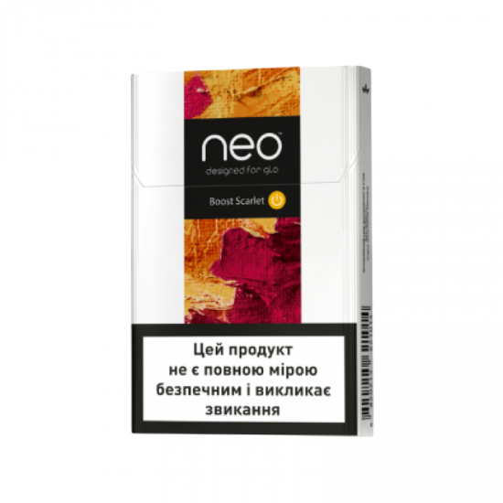 Glo Neostiks Sigara – Boost Scarlet Glo Neostiks Sigara – Boost Scarlet